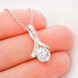 Wife You are My World Alluring Beauty Necklace