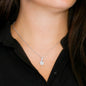Wife You are My World Alluring Beauty Necklace
