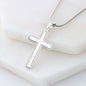 To My Son You Did It Graduation Cross Necklace