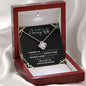 Wife I Will Love You Always & Forever Love Knot Necklace