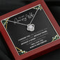 Wife I Will Love You Always & Forever Love Knot Necklace