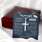 To My Son You Did It Graduation Cross Necklace