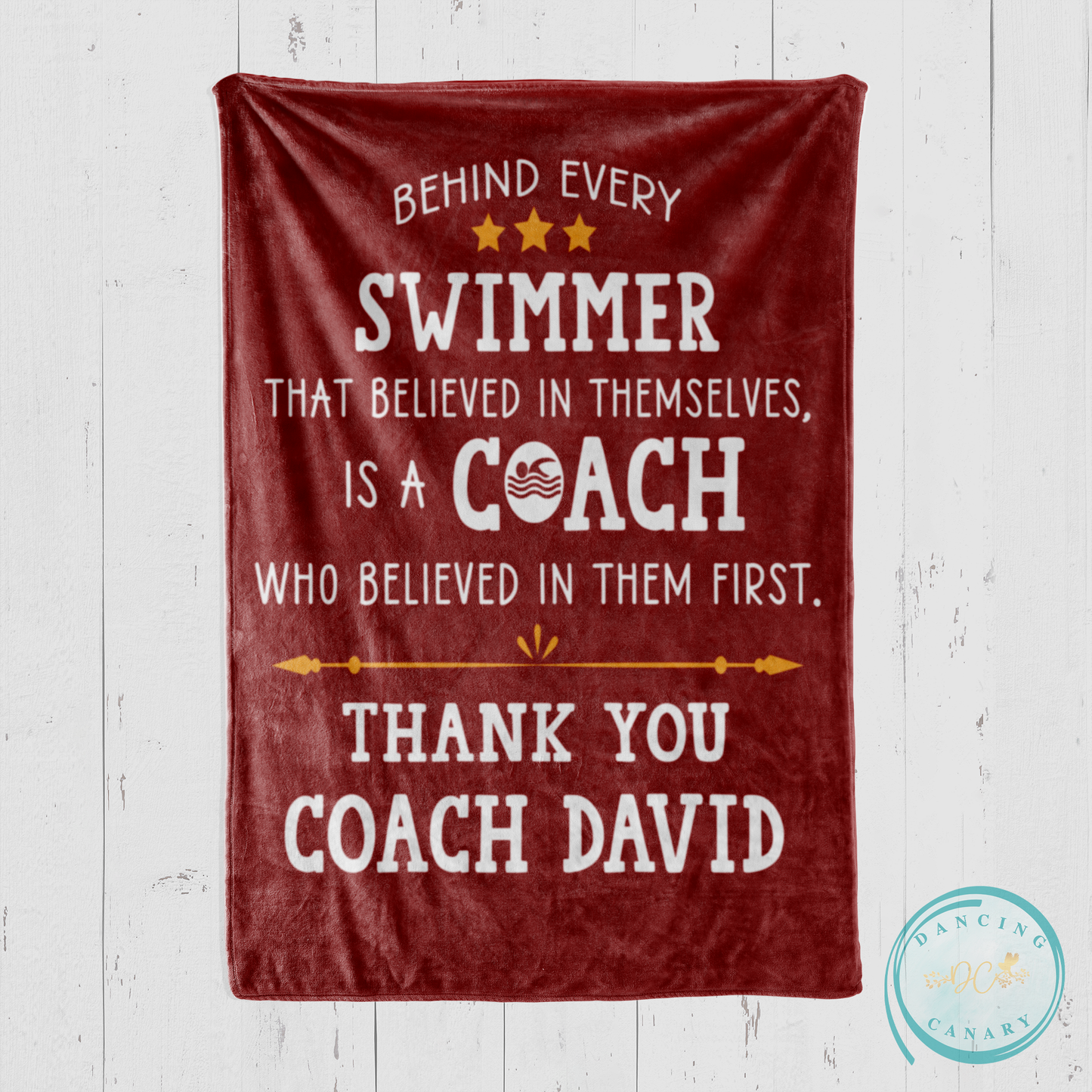 Swimming Coach Blanket