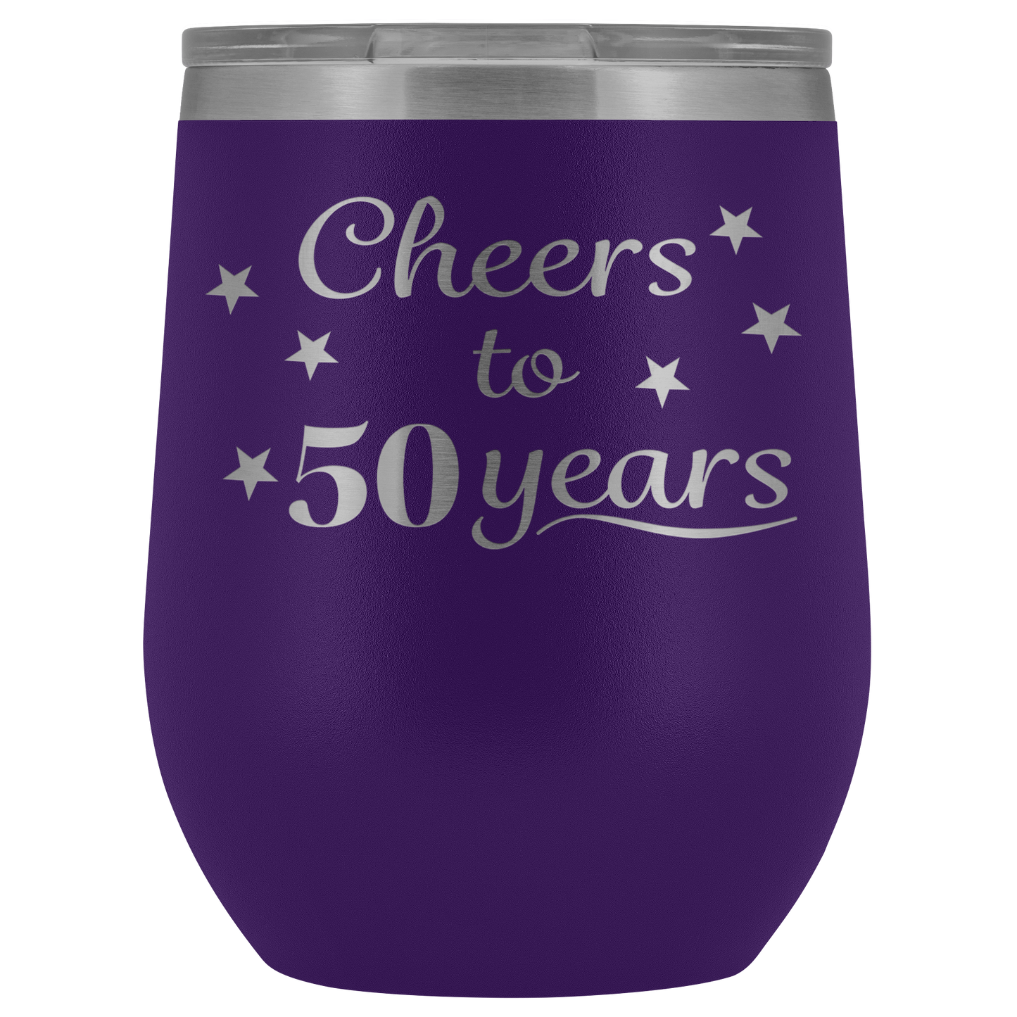 Cheers to 50 years Wine Tumbler