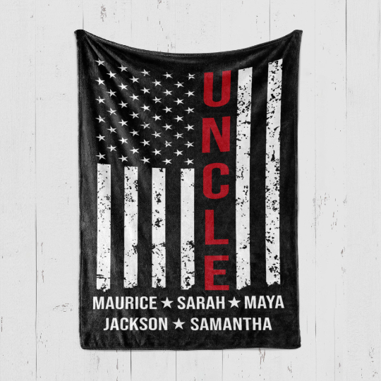 Uncle Flag Blanket