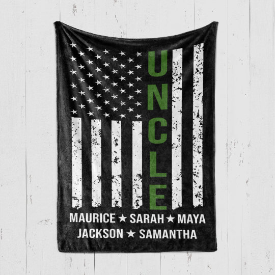 Uncle Flag Blanket