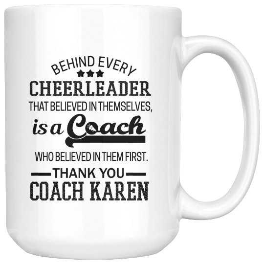 Behind Every Cheerleader Mug