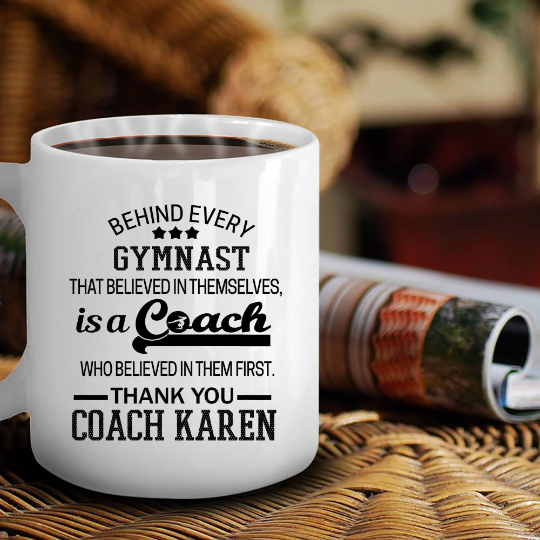 Behind Every Gymnast Mug