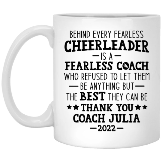 Fearless Cheerleader Mug