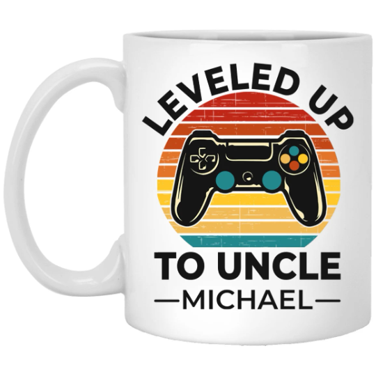 Leveled Up Uncle Mug