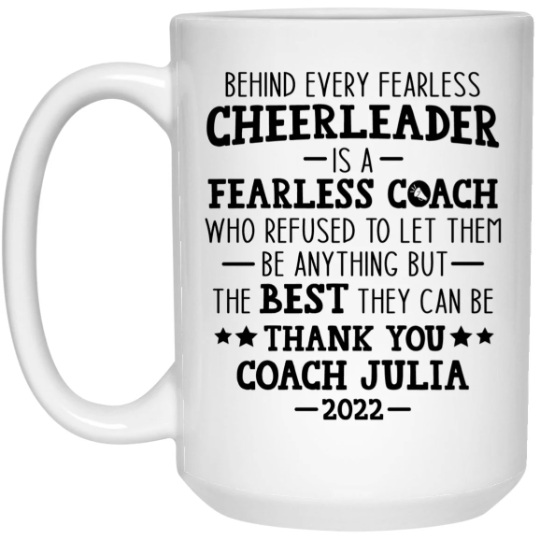 Fearless Cheerleader Mug