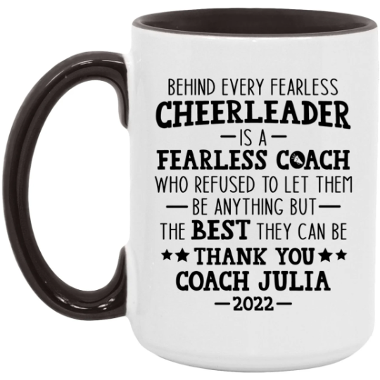 Fearless Cheerleader Mug