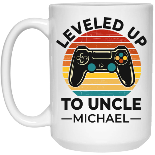 Leveled Up Uncle Mug