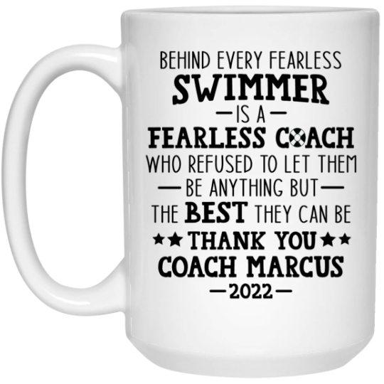 Fearless Swimmer Mug