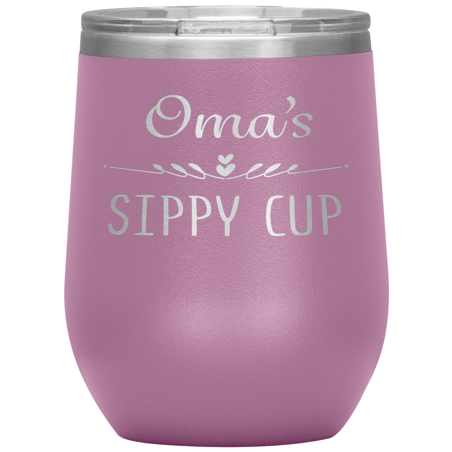 Oma's Sippy Cup Wine Tumbler
