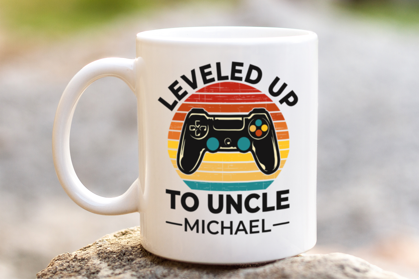 Leveled Up Uncle Mug