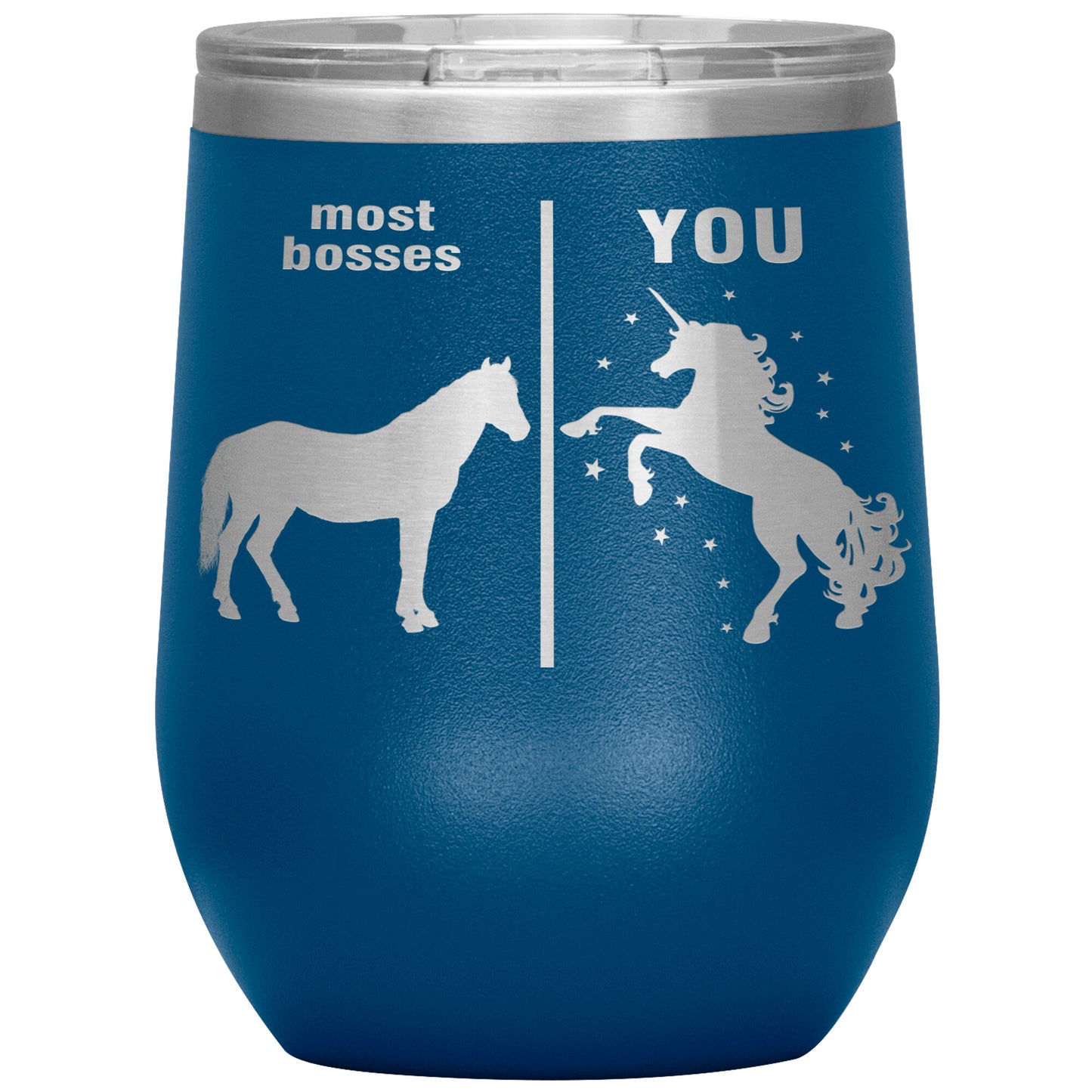 Most Bosses Unicorn Tumbler