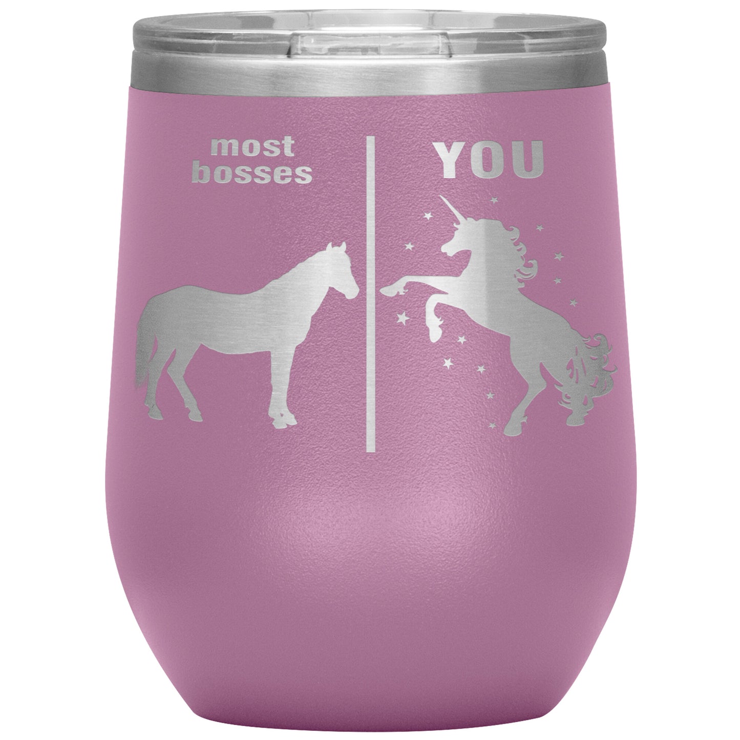Most Bosses Unicorn Tumbler