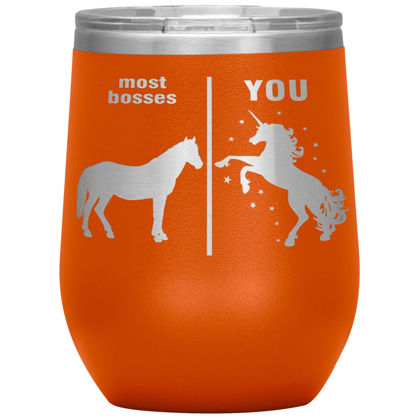 Most Bosses Unicorn Tumbler