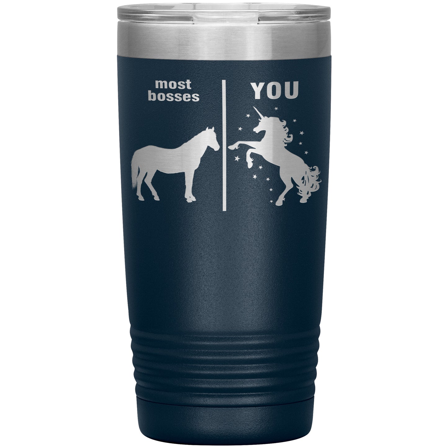 Most Bosses Unicorn Tumbler