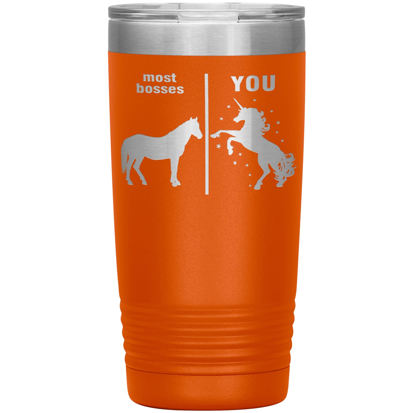 Most Bosses Unicorn Tumbler
