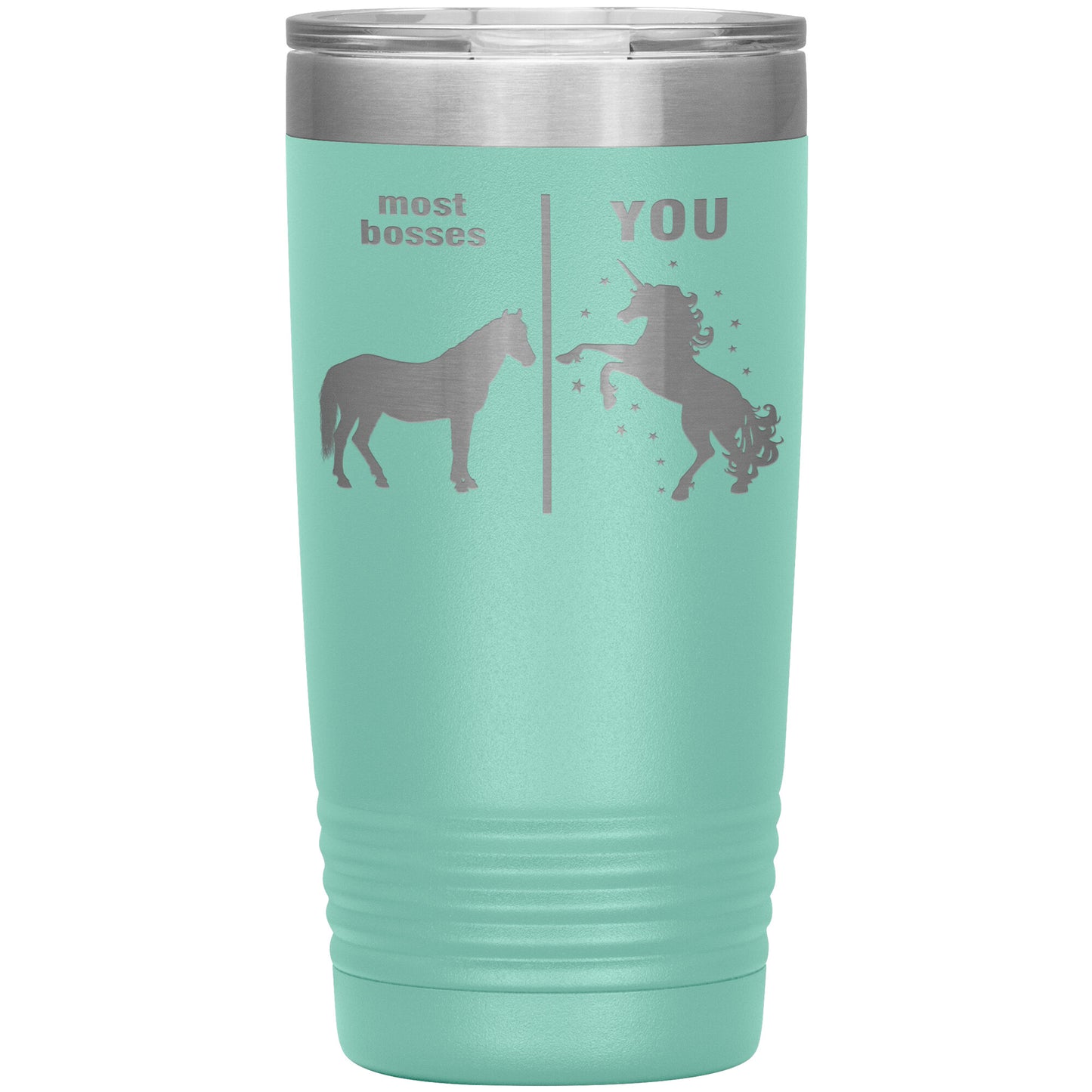 Most Bosses Unicorn Tumbler