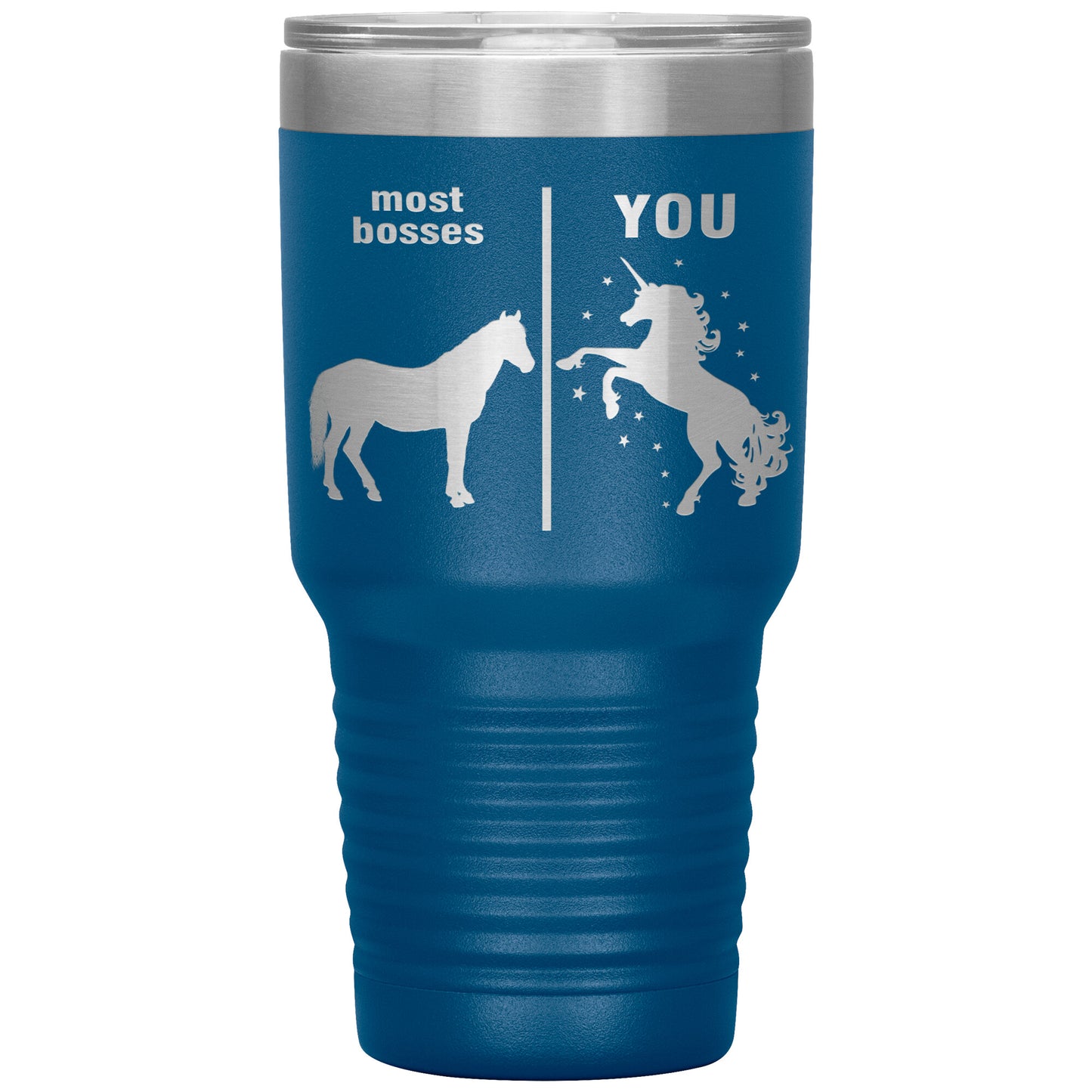 Most Bosses Unicorn Tumbler
