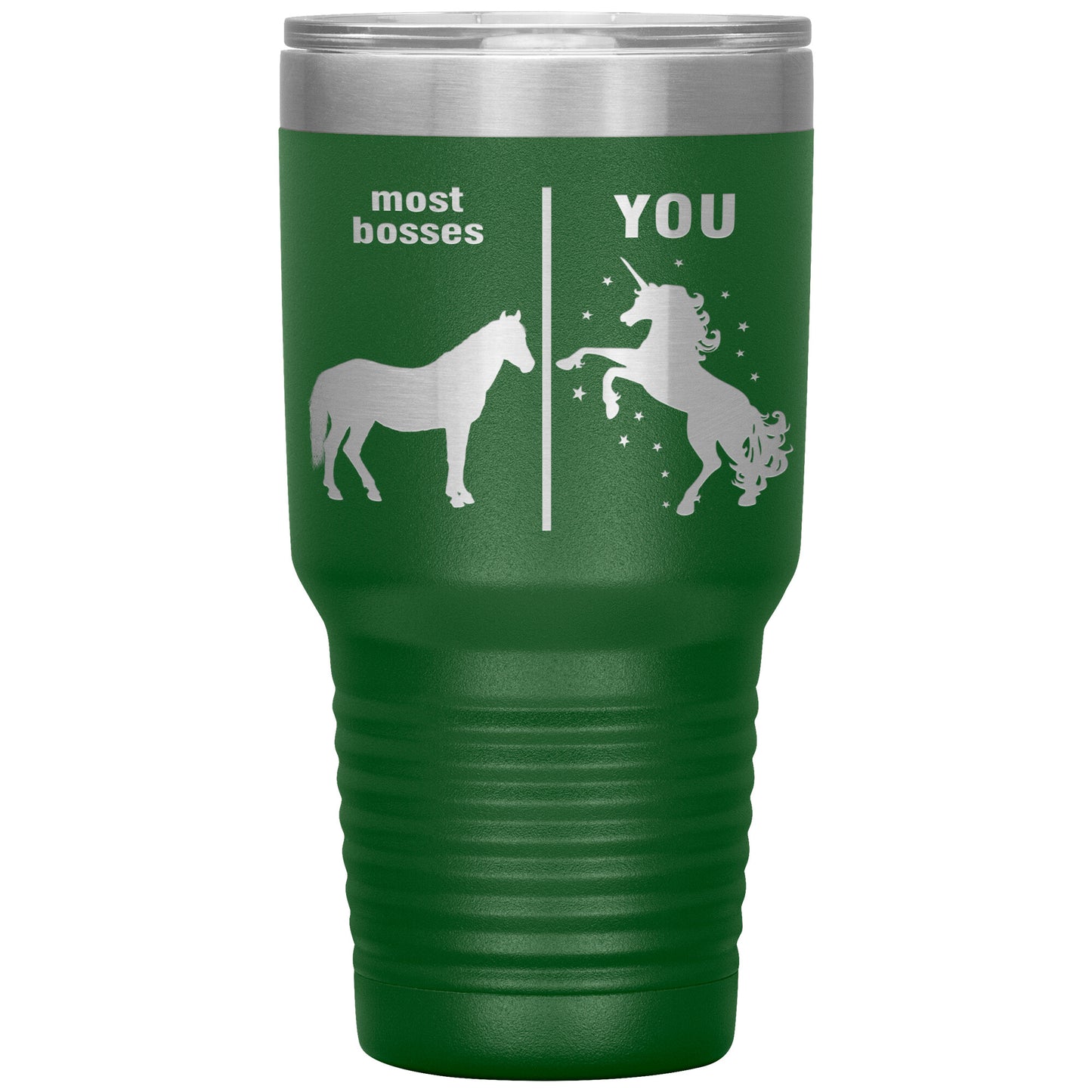 Most Bosses Unicorn Tumbler