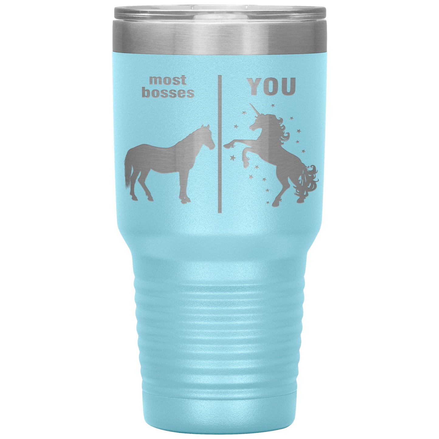 Most Bosses Unicorn Tumbler