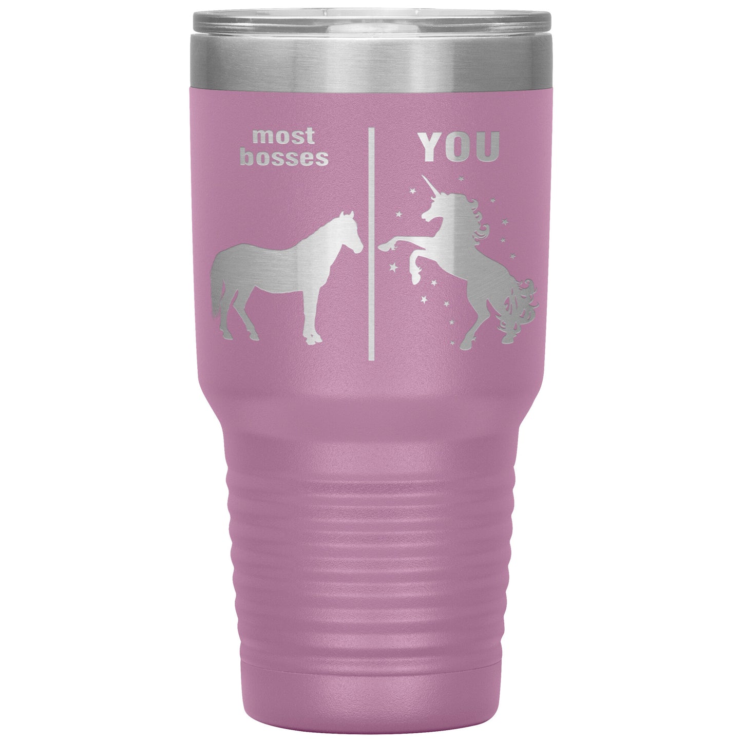 Most Bosses Unicorn Tumbler