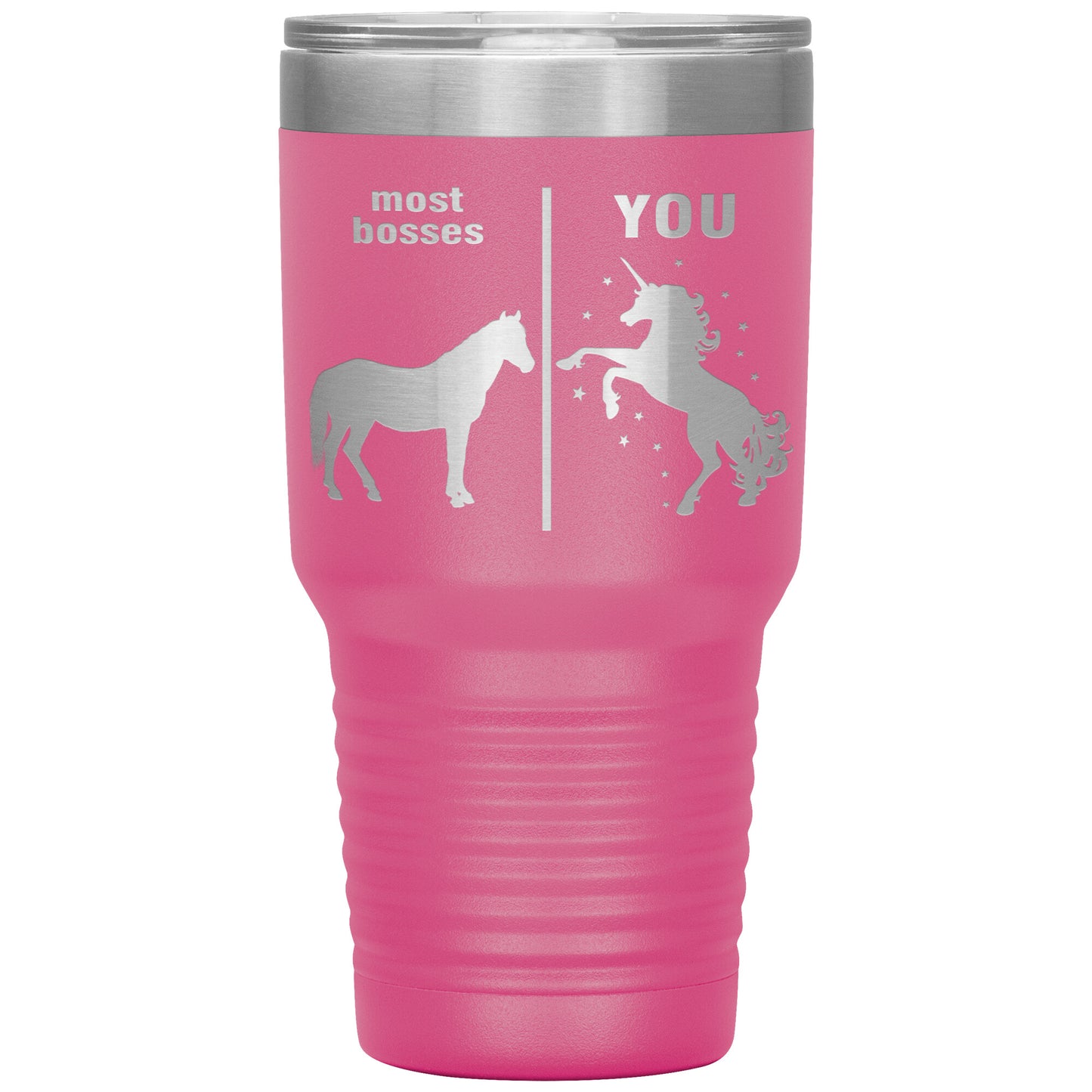 Most Bosses Unicorn Tumbler