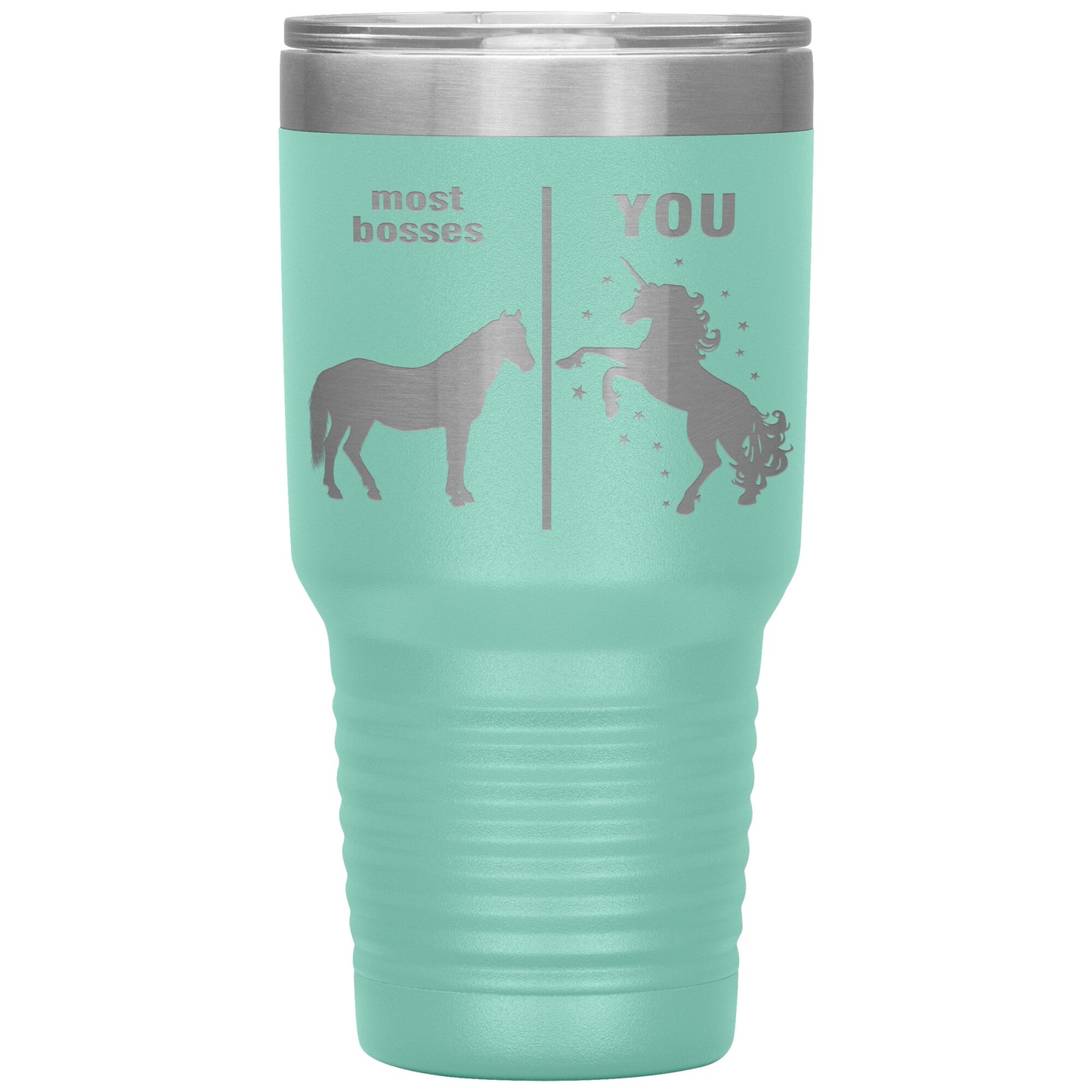Most Bosses Unicorn Tumbler