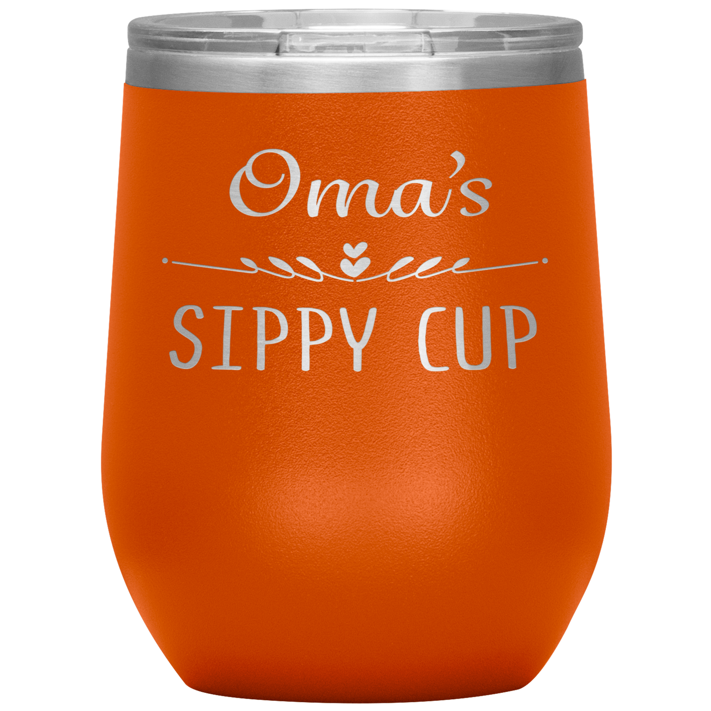 Oma's Sippy Cup Wine Tumbler