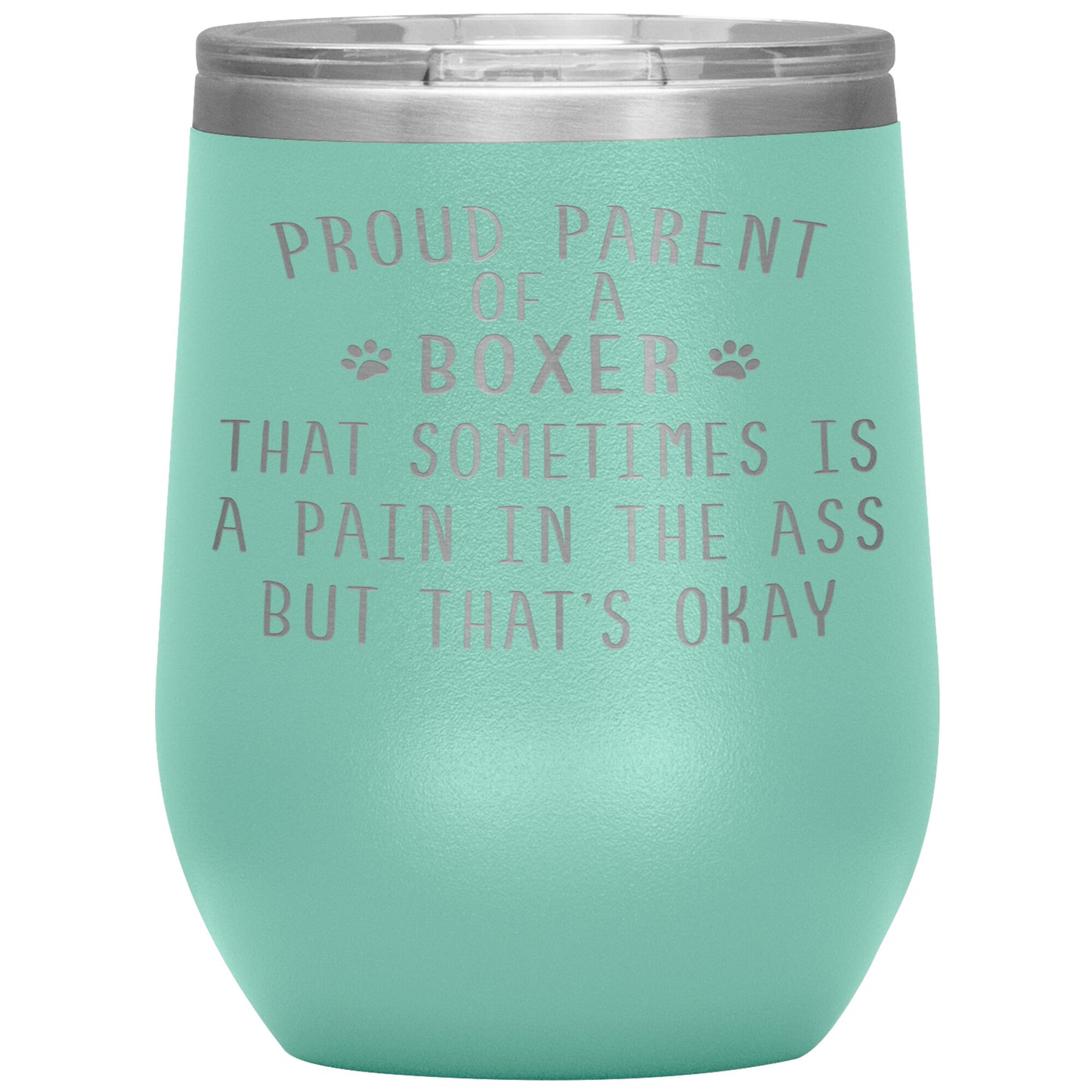 Proud Parent of a Boxer Tumbler