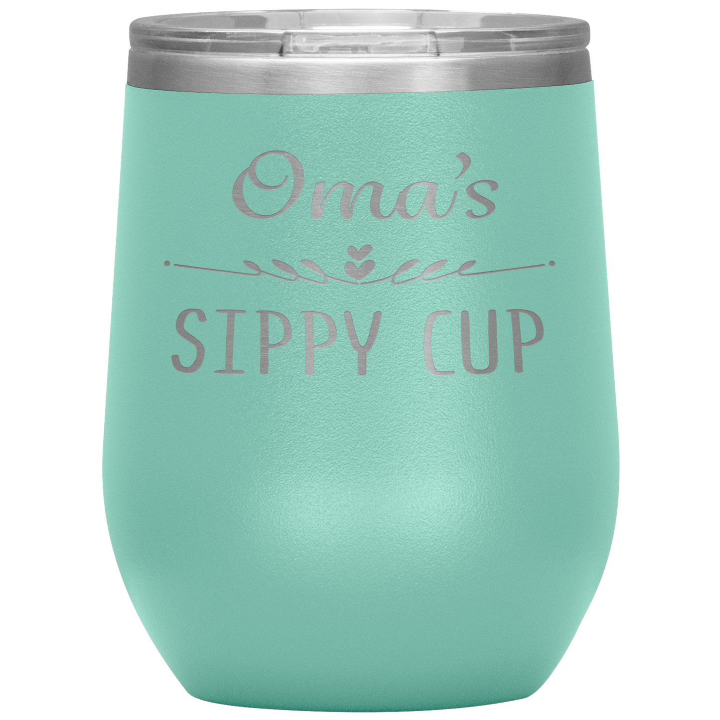 Oma's Sippy Cup Wine Tumbler