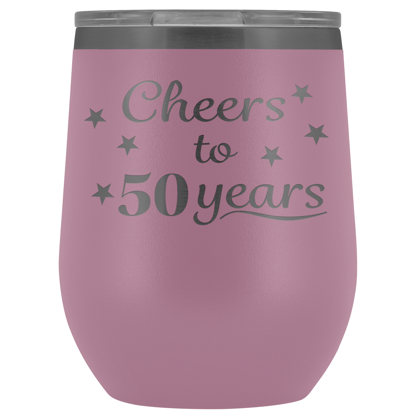 Cheers to 50 years Wine Tumbler