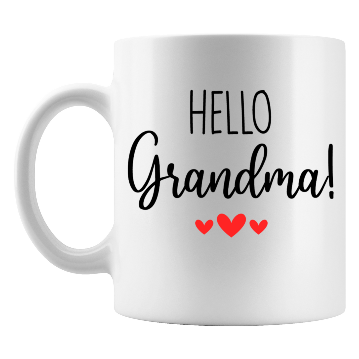 Hello Grandma Baby Coming Soon Mug