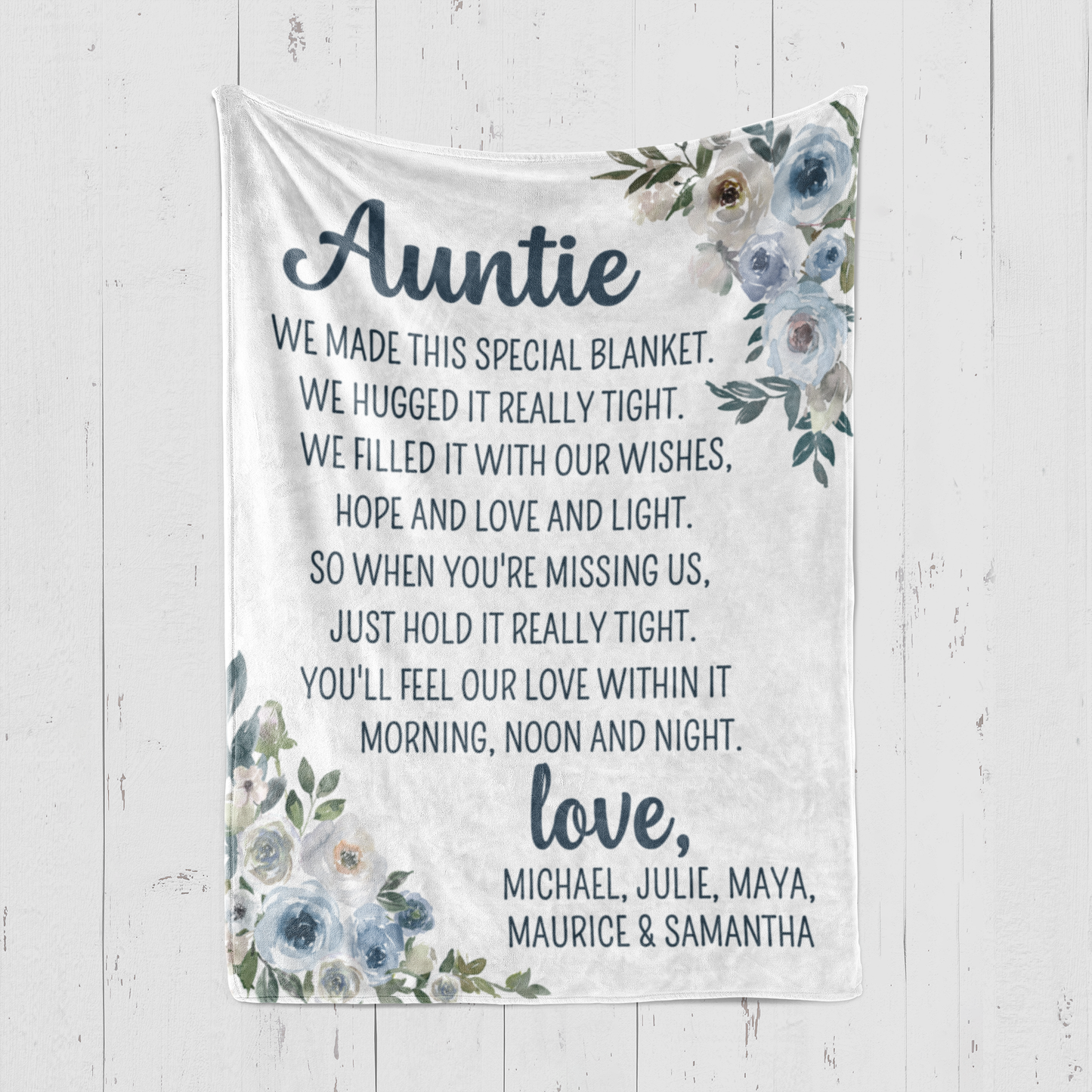 Auntie Special Blanket