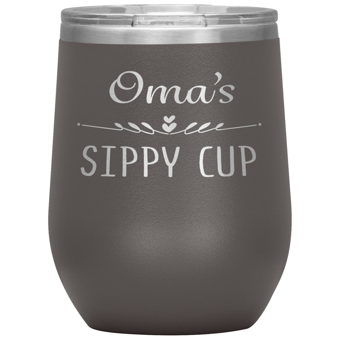 Oma's Sippy Cup Wine Tumbler
