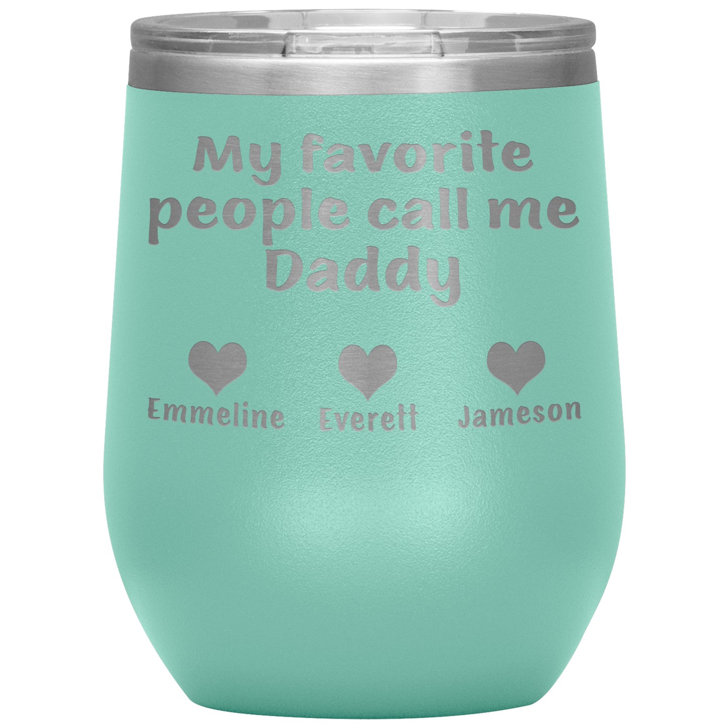 My Favorite People Call Me Daddy Tumbler