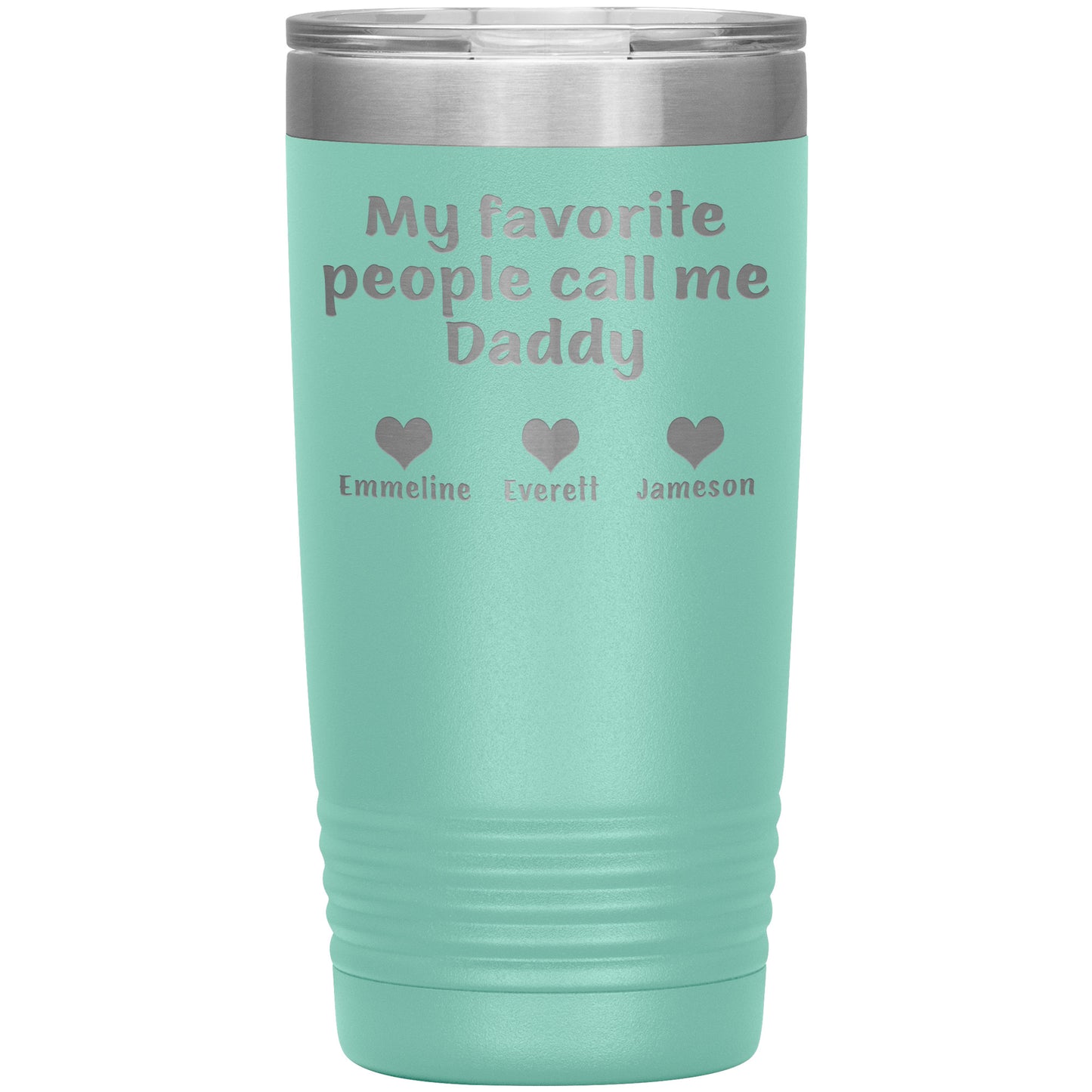 My Favorite People Call Me Daddy Tumbler
