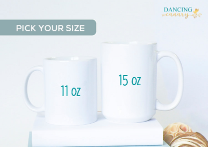 Pregnancy Announcement Grandma Grandpa Mug Est 2024