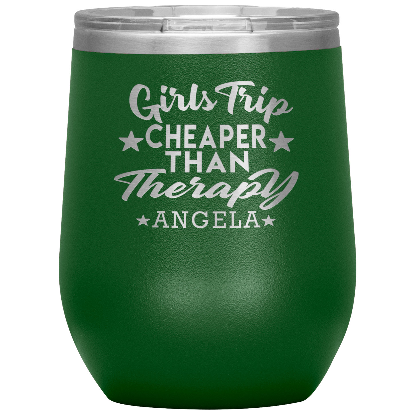 Girls Trip Cheaper Than Therapy Wine Tumbler