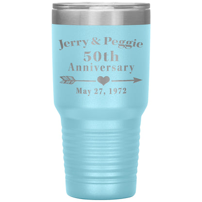 50th Anniversary Tumbler