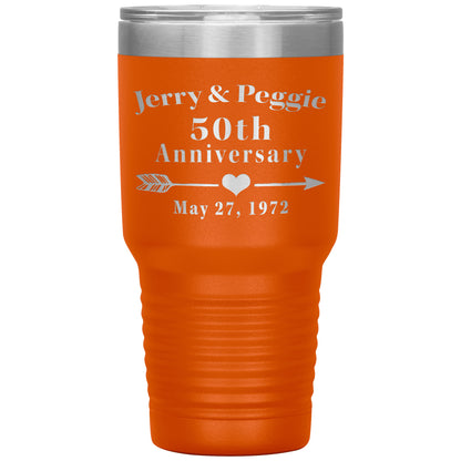 50th Anniversary Tumbler