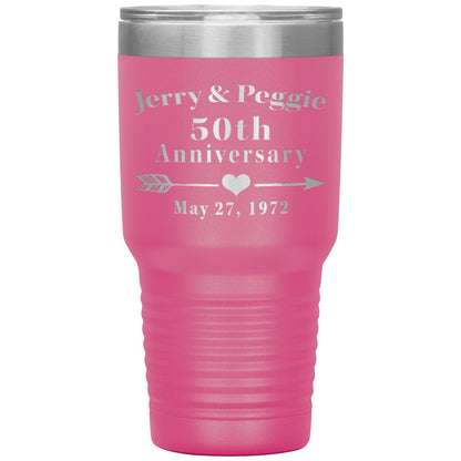 50th Anniversary Tumbler