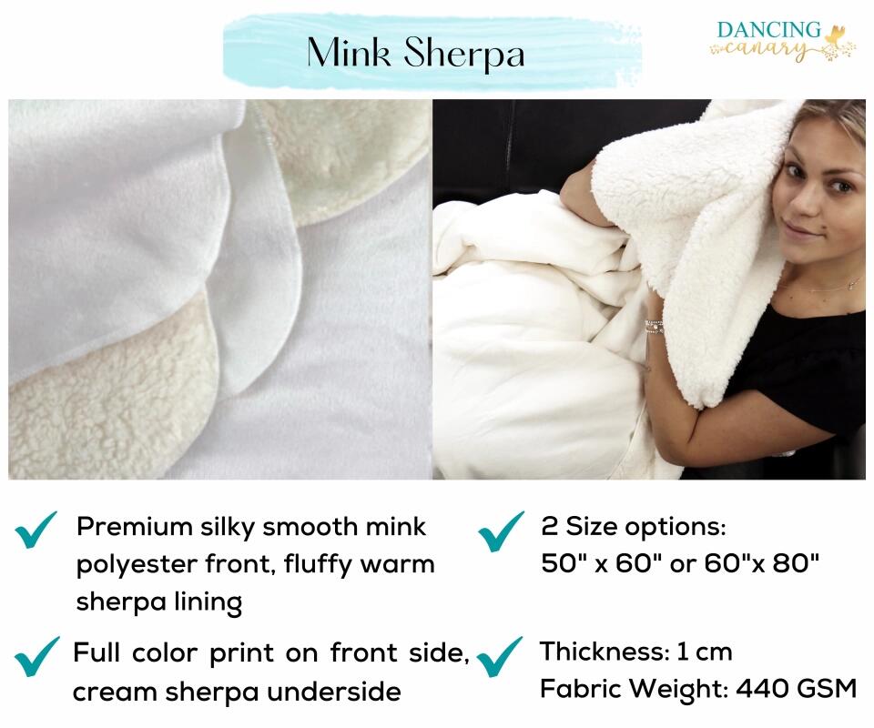 Personalized Names Love Letter to Girlfriend Couple Photo Blanket