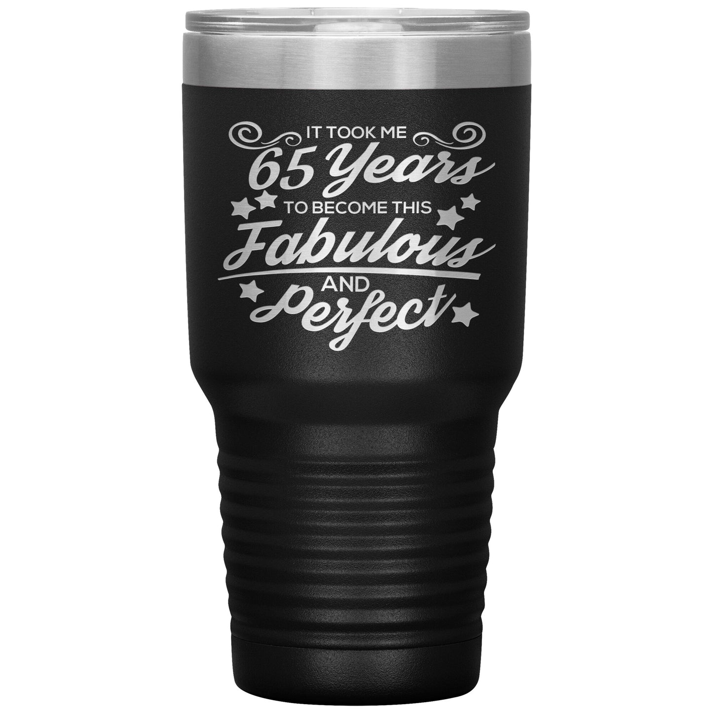 65 Years Fabulous & Perfect Tumbler