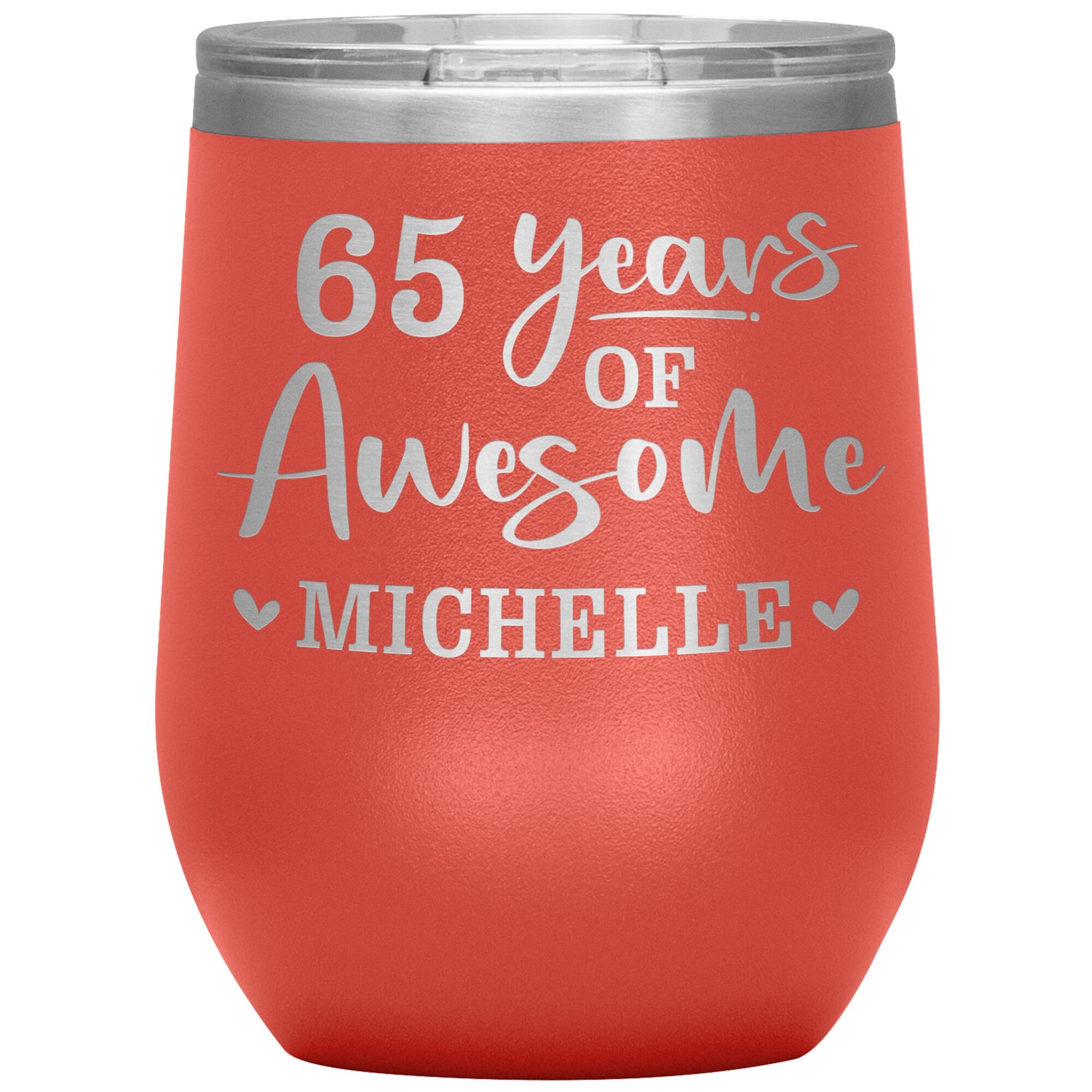 65 Years of Awesome Birthday Tumbler