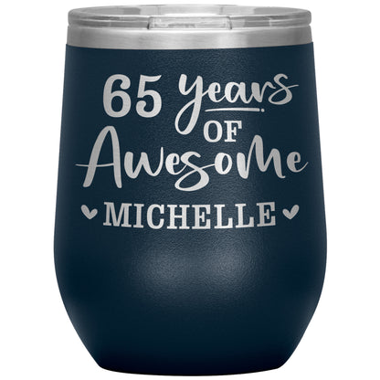 65 Years of Awesome Birthday Tumbler
